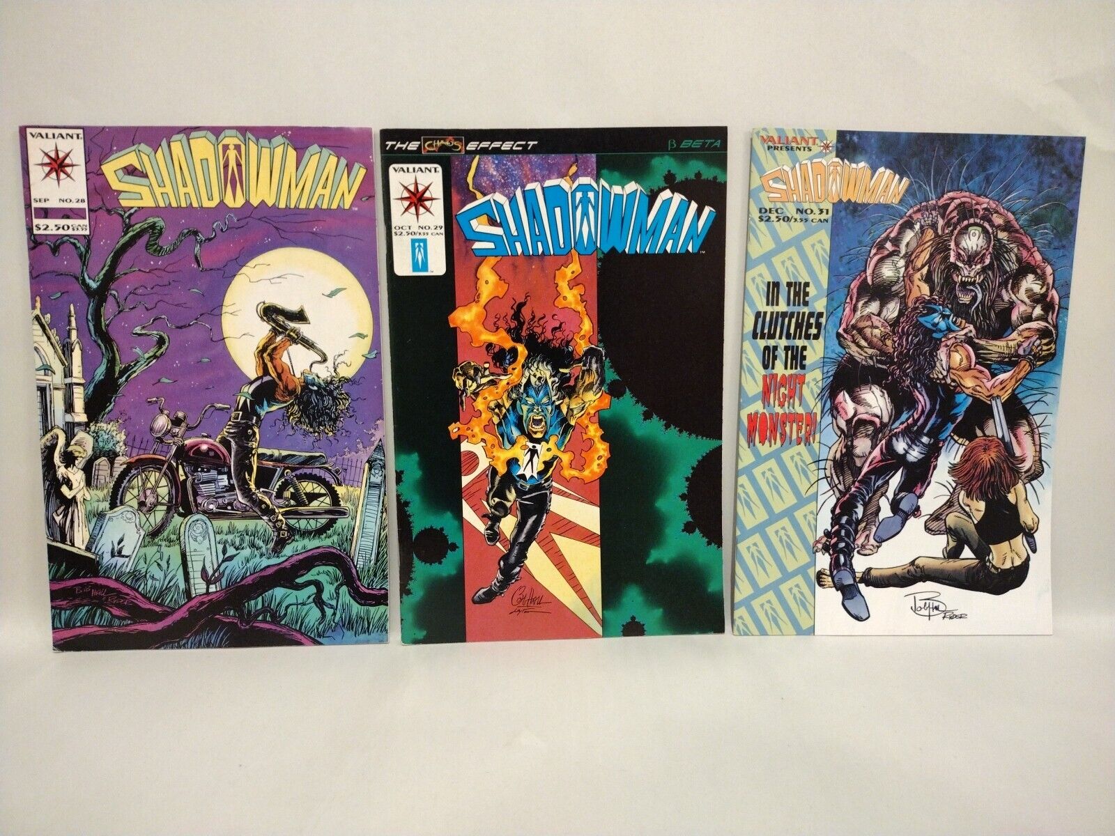 Shadowman (1992) Valiant Comic Lot Set 3-6 9-14 16 18-29 31 33 35-42 YEARBOOK 1 