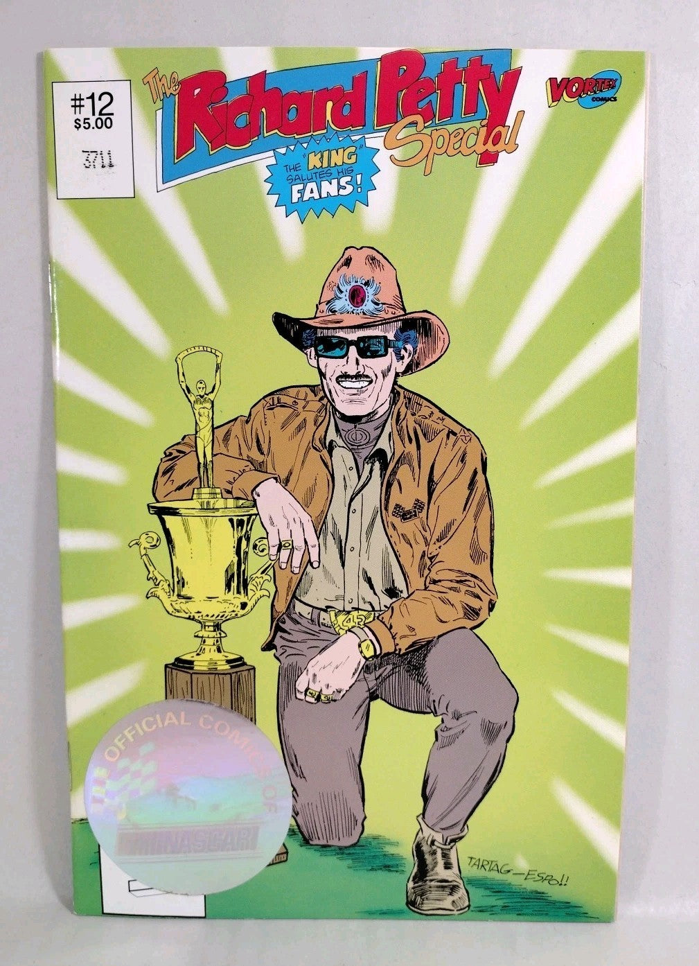 Legends of NASCAR (1992) Vortex Comic #'d Hologram Lot Issues 11 12 13