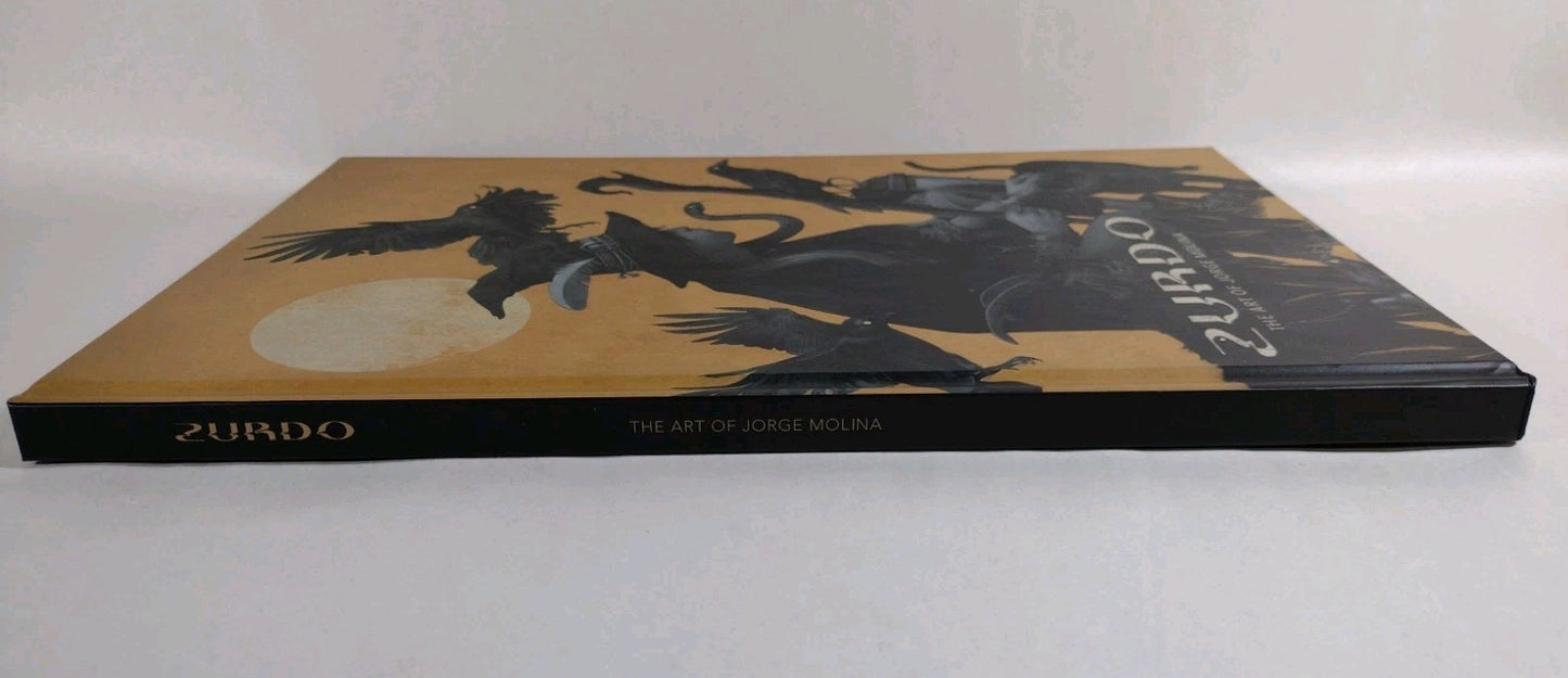 Zurdo Art Of Jorge Molina HC W Signed Bookplate New