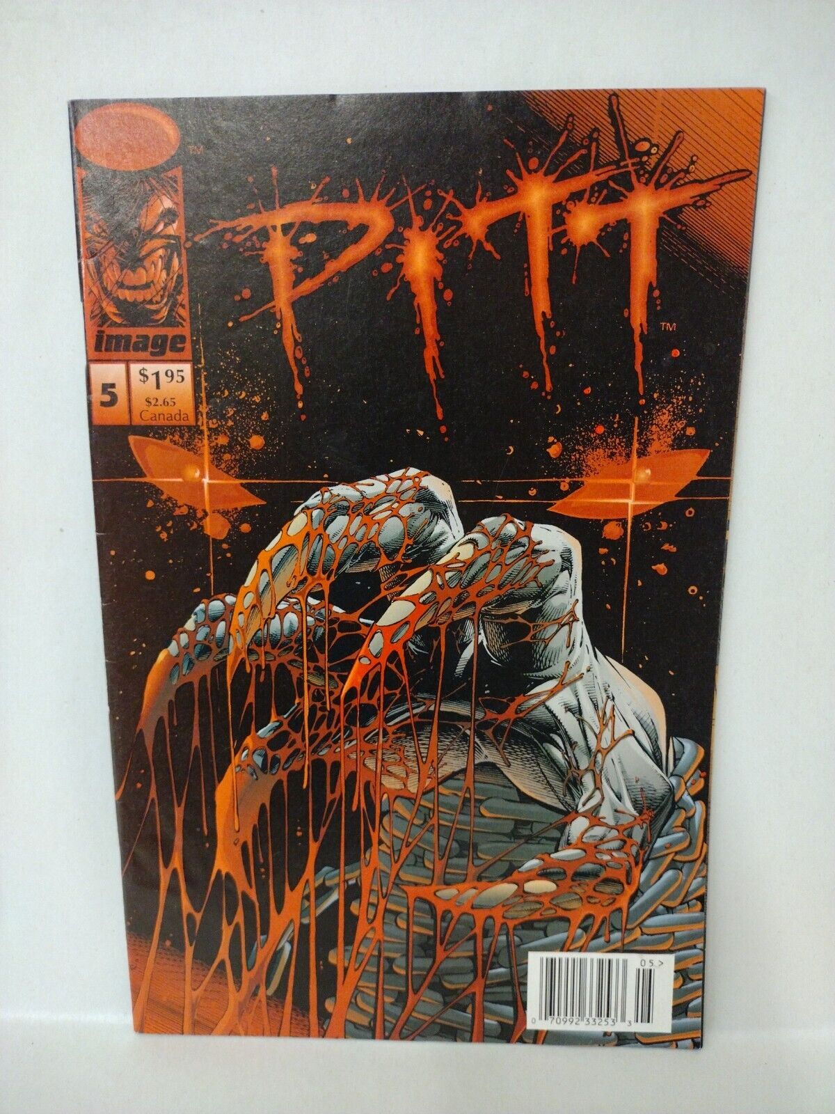 Pitt (1993) Image Comic Dale Keown Newsstand Variant Set #2 3 4 5 Rare HTF