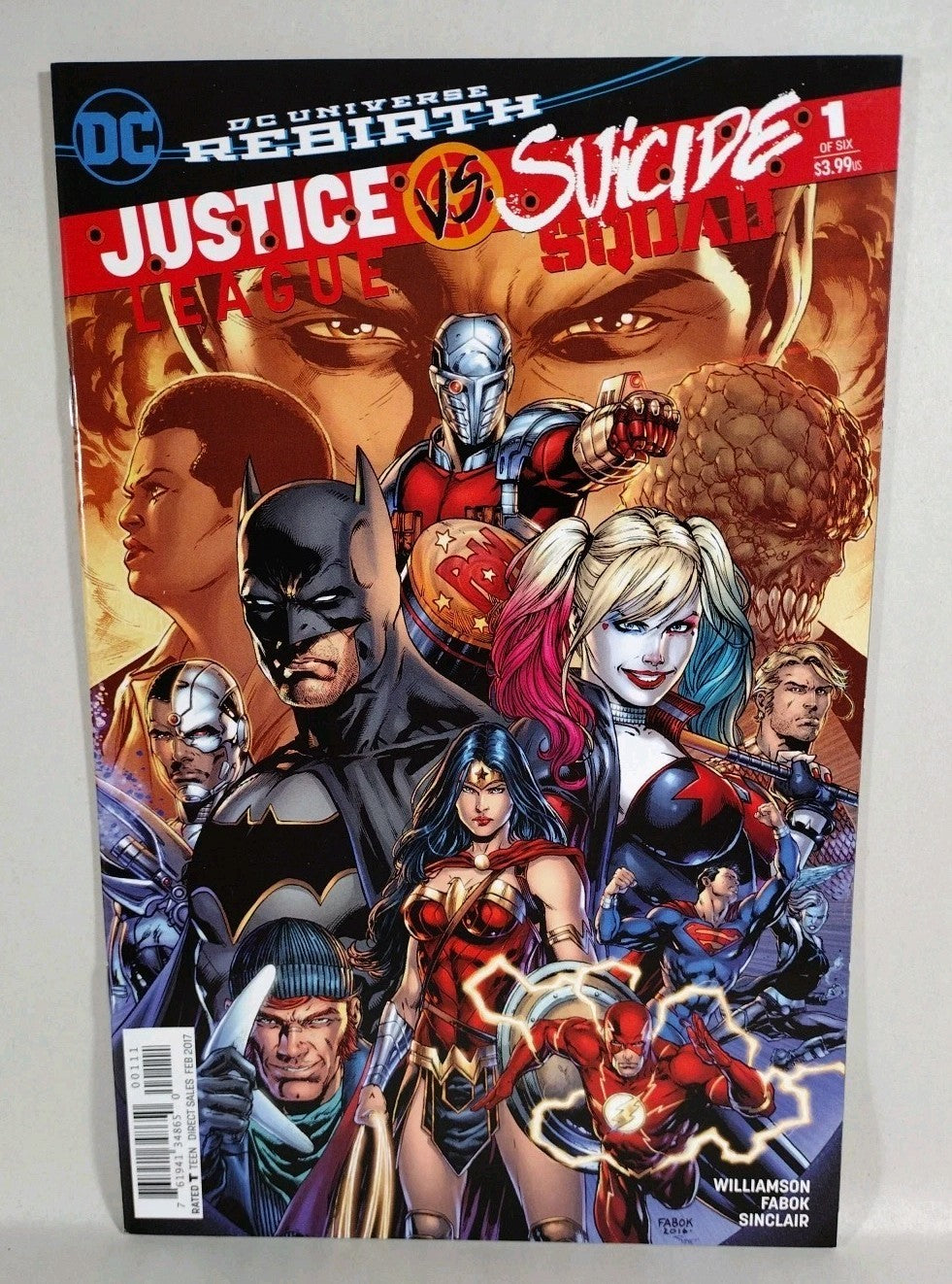 Suicide Squad (2016) DC Comic Set #1 2 3 4 5 6 7 8 + Vs Justice League #1