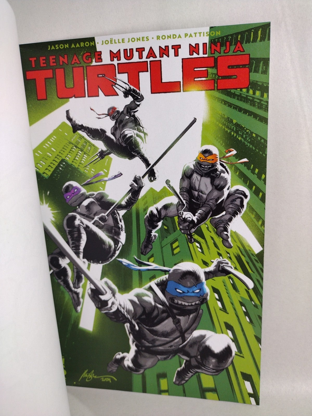 Teenage Mutant Ninja Turtles #1 (2024) IDW Sketch Cover Variant W Original Art