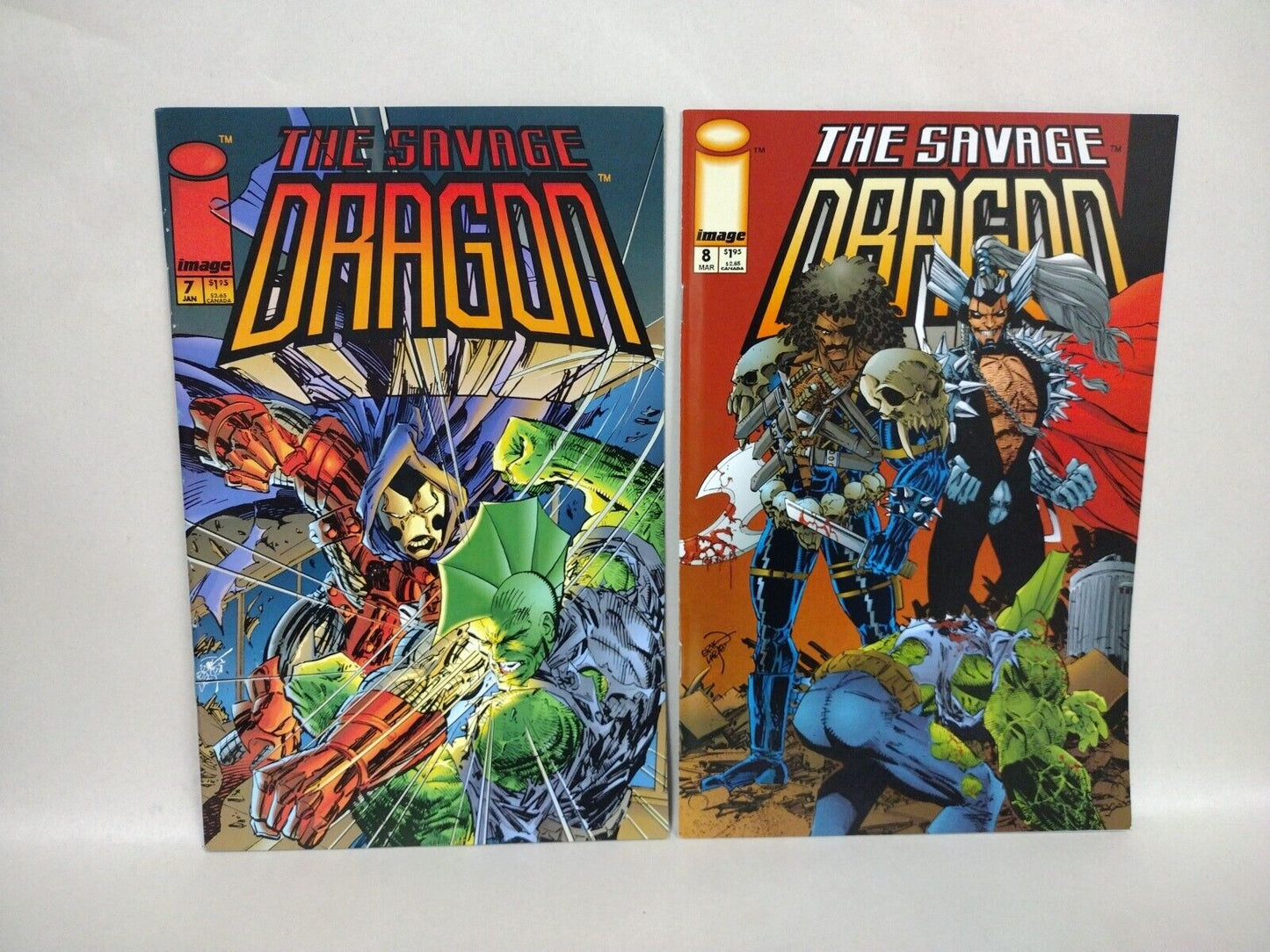 Savage Dragon (1993) Image Comics Ongoing Comic Lot Set #1-11 + Vs Megaton Man