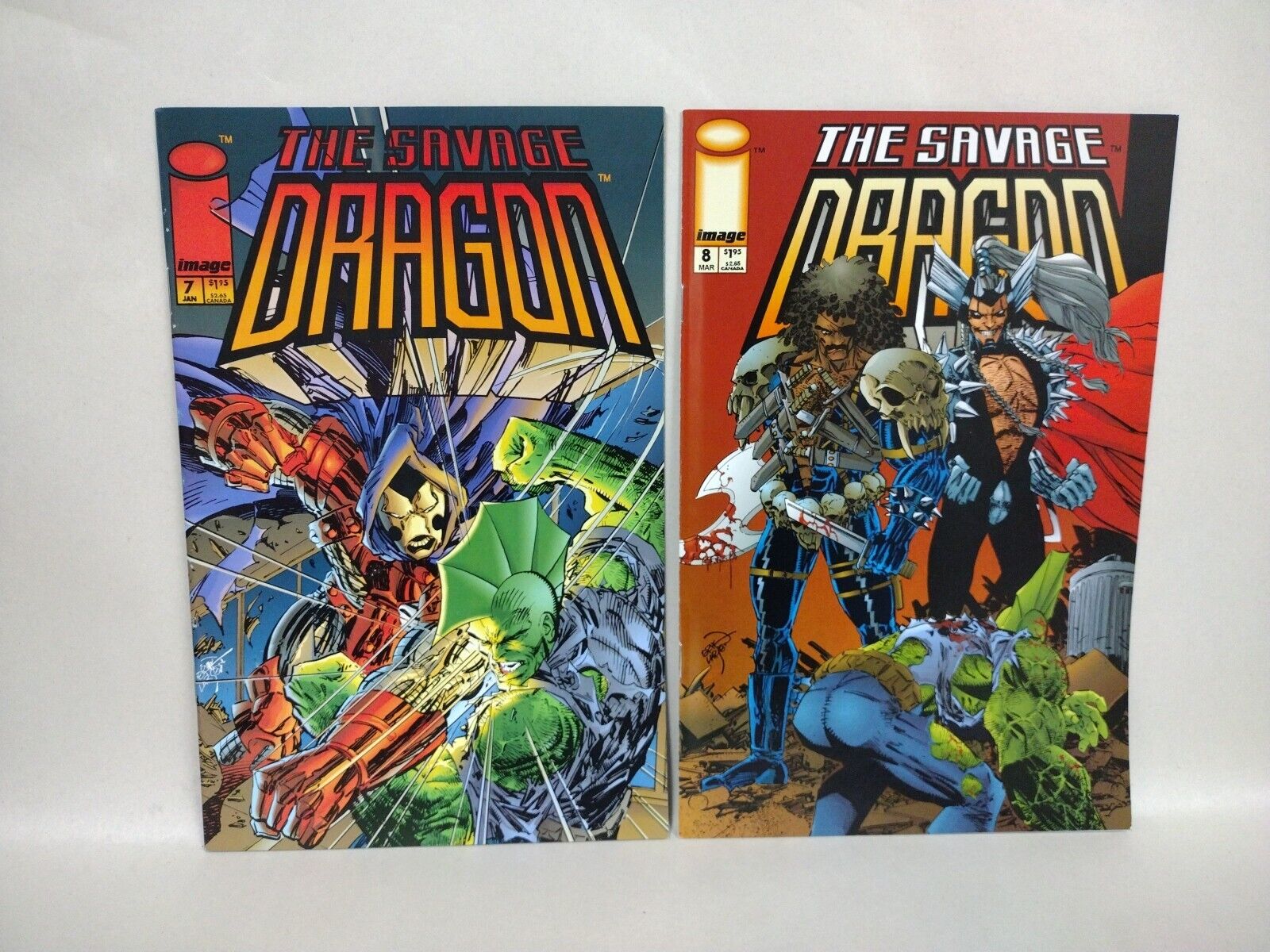 Savage Dragon (1993) Image Comics Ongoing Comic Lot Set #1-11 + Vs Megaton Man