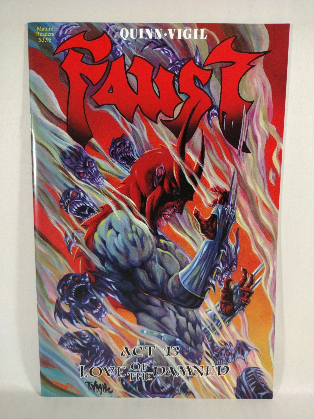 FAUST LOVE OF THE DAMNED Act 13 (2005) Rebel Comic 1st Print VF-NM