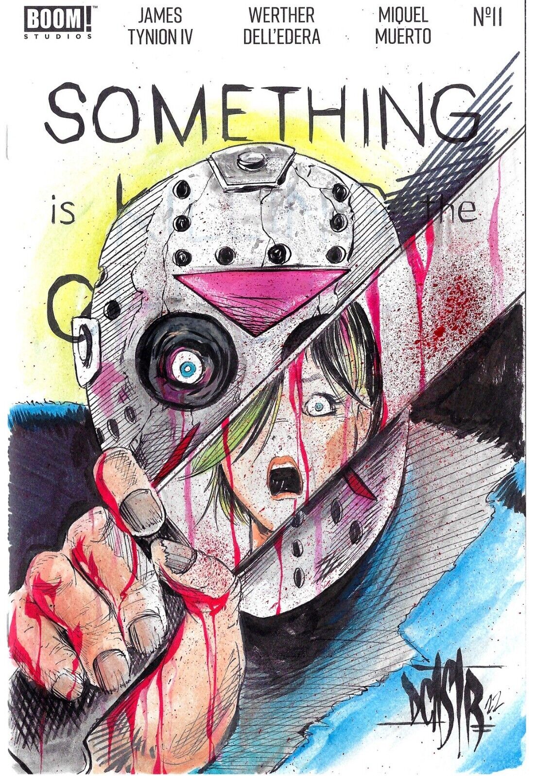 Something Is Killing The Children #11 (2020) Blank Cover W Original DCastr Art