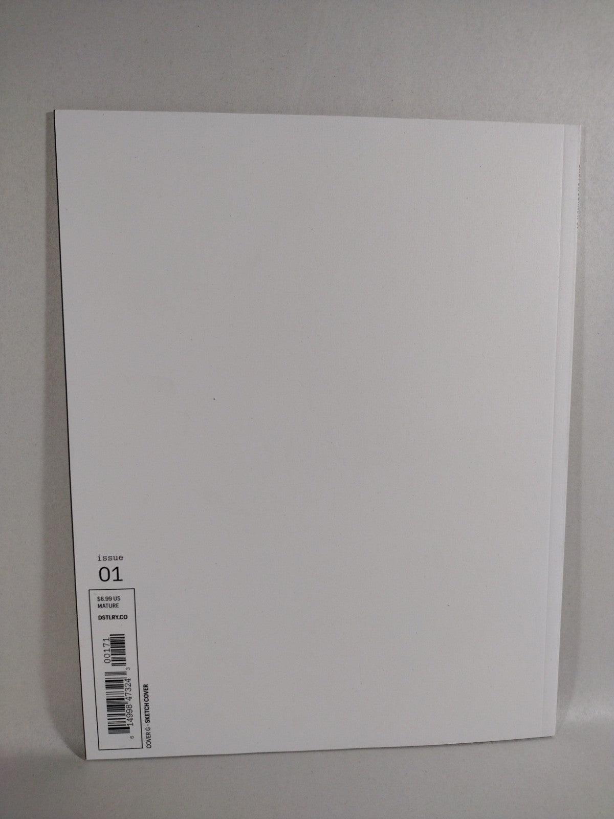 One For Sorrow #1 (2024) DSTLRY Blank Sketch Variant Cover New NM