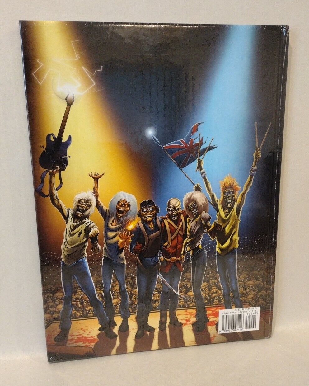 Iron Maiden Where Is Eddie? 2023 Hardcover Artbook Eduardo Benatar Fantoons New