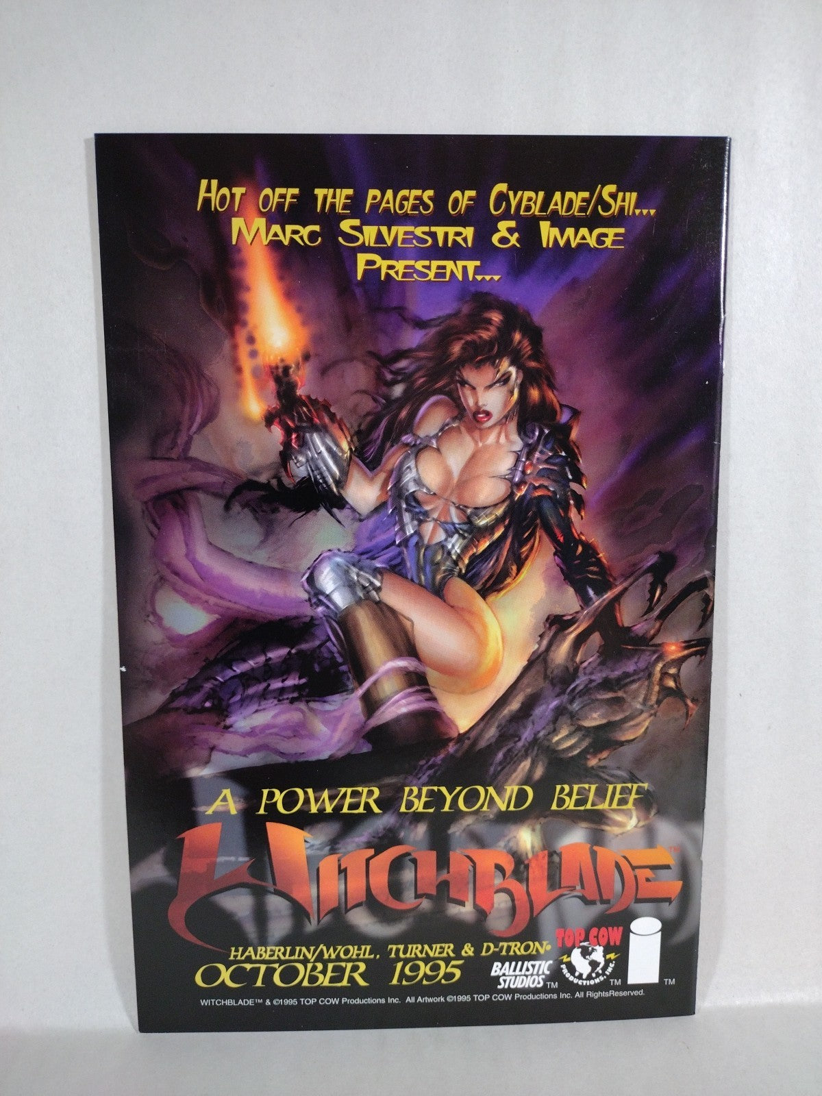 Cyblade Shi (1995) Image Crusade Comic Battle For The Independents Pt 1 2 VF-NM
