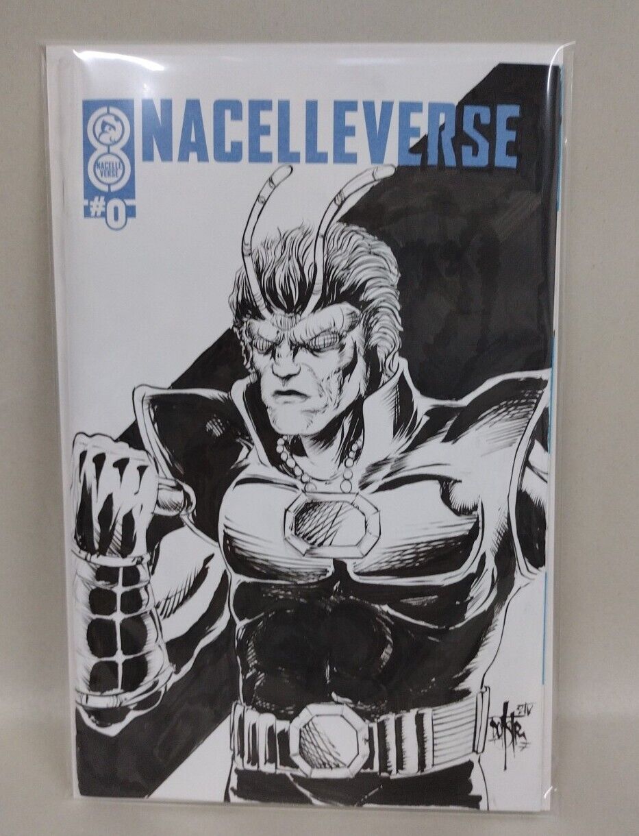 Nacelleverse #0 (2024) Blank Cover Variant comic W Original Dave Castr Art 