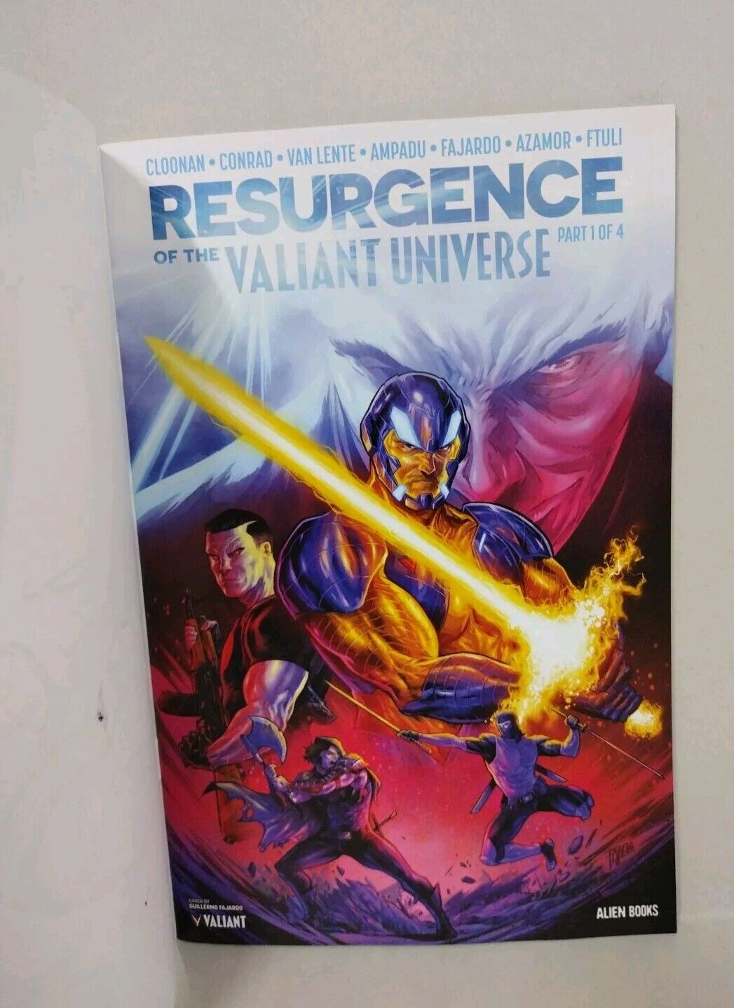 Resurgence Of Valiant Universe #1 (2024) Alien Comics Sketch Var W Original Art