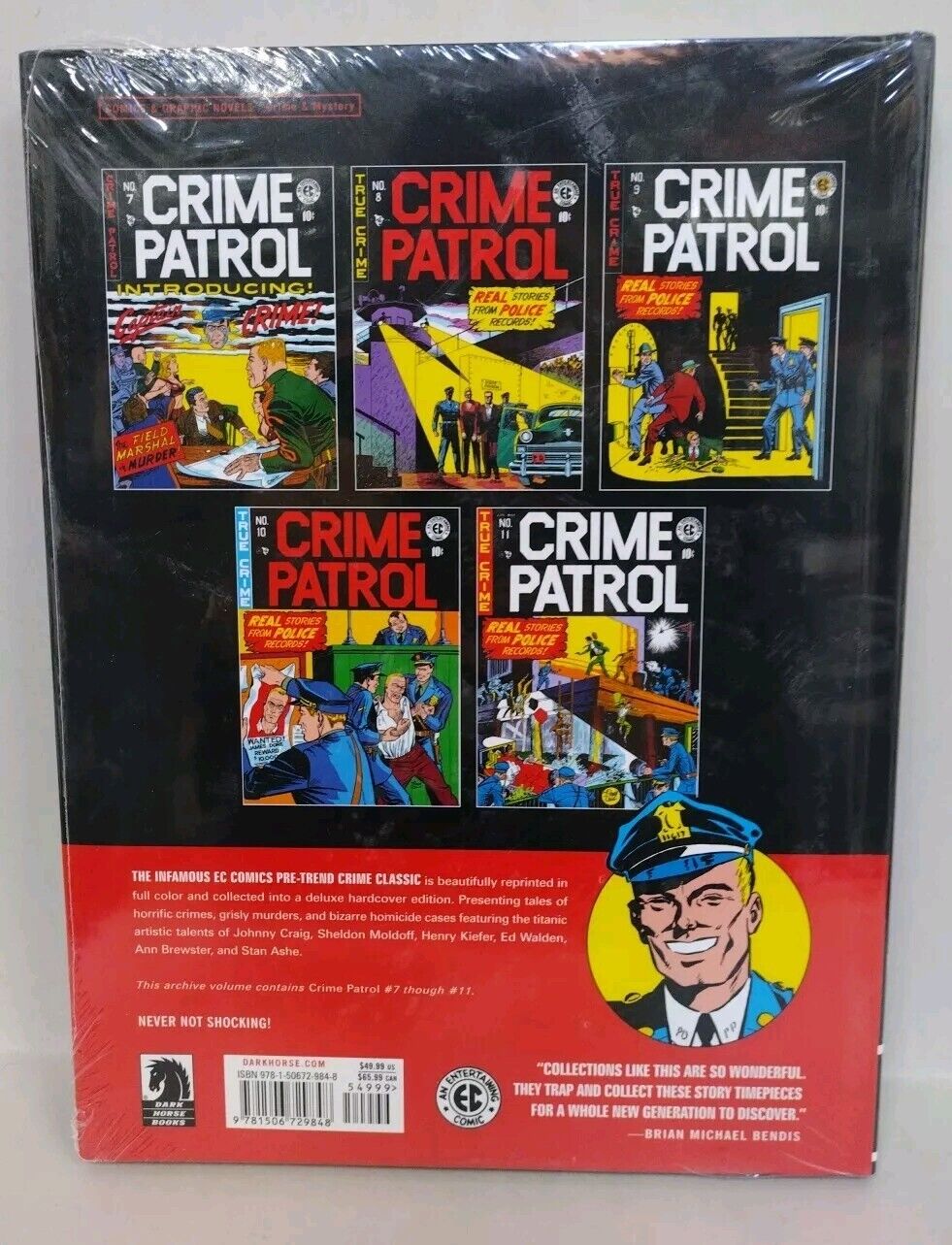 Al Feldstein EC Archives Crime Patrol Vol 1 Issue 7-11 Hardcover  New Sealed