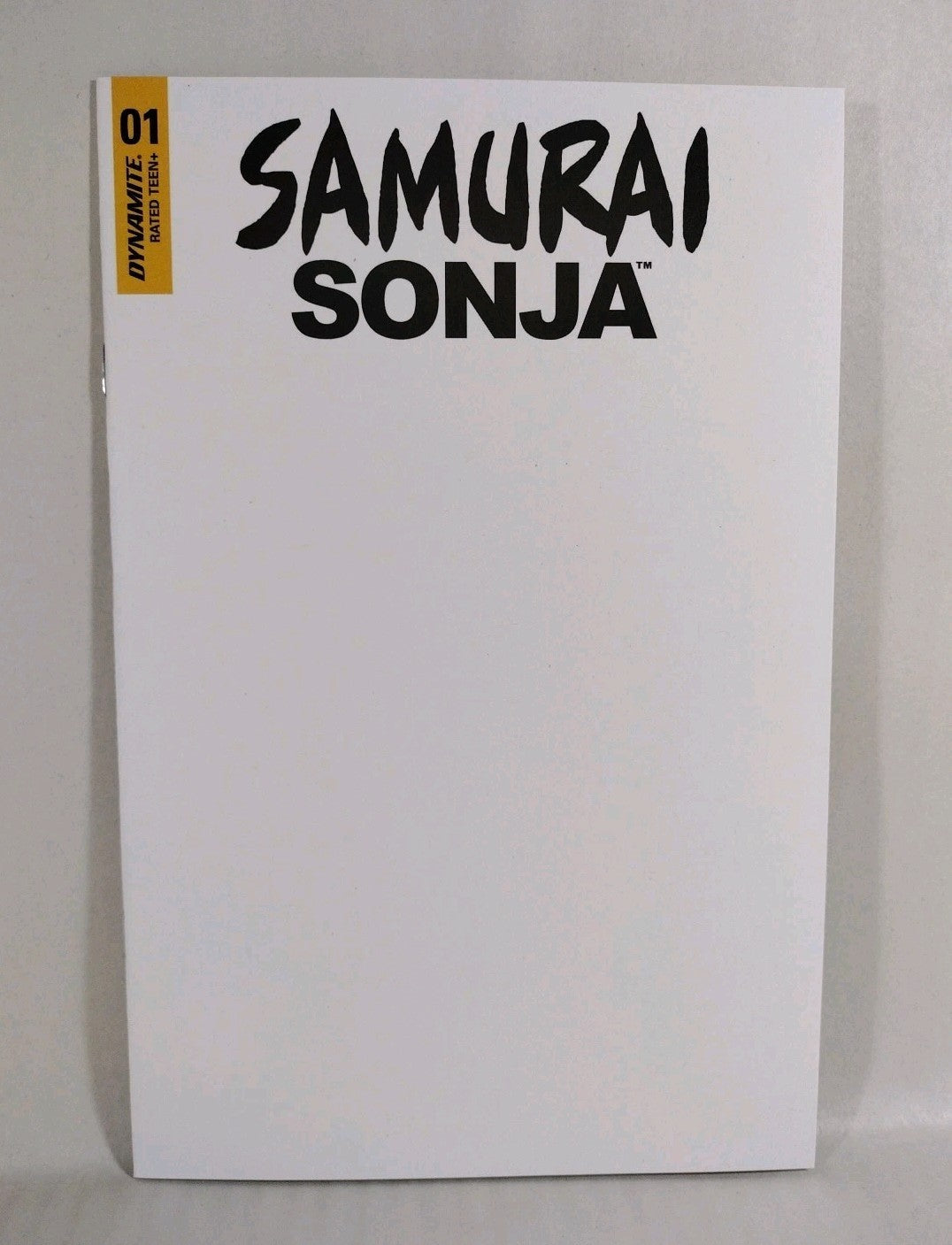 Samurai Sonja #1 (2022) Dynamite Entertainment Blank Sketch Cover Comic New NM