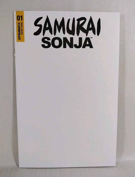 Samurai Sonja #1 (2022) Dynamite Entertainment Blank Sketch Cover Comic New NM