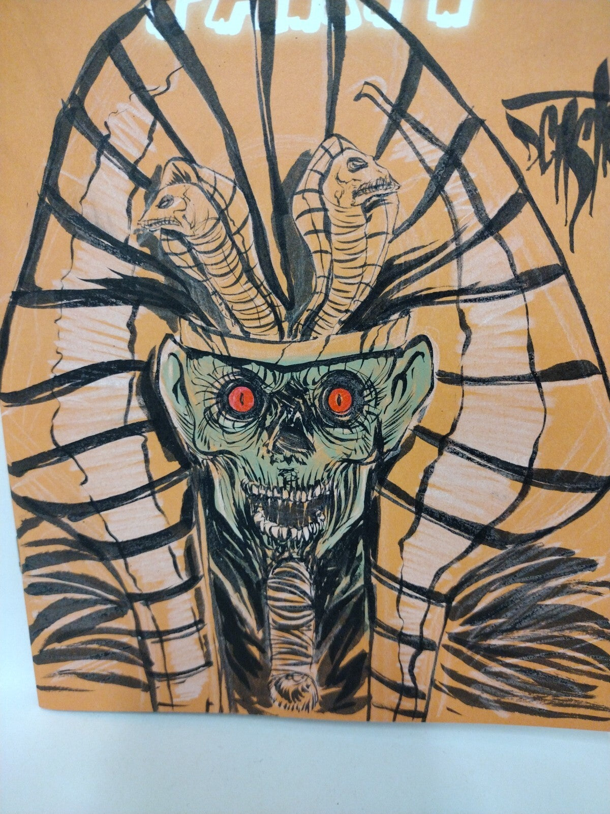 Scotch McTiernan Halloween Party #1 Image Sketch Cover Comic W Original Art