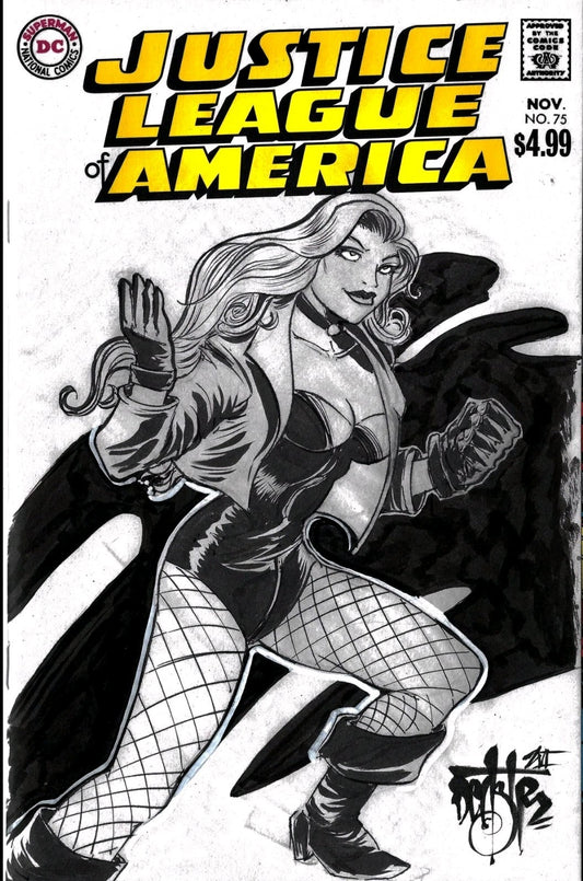 Justice League Of America Facsimile #75 (2026) DC Sketch Cover W Original Art