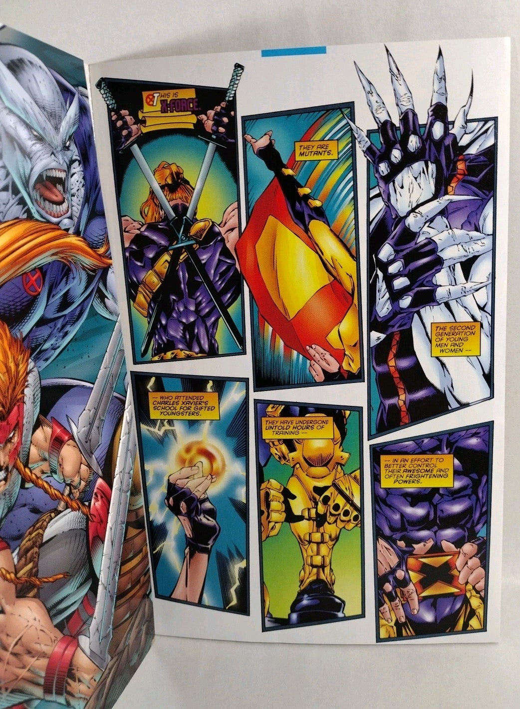 X-Force #50 (1995) X-Men Anniversary Marvel Prism Logo Comic Set Liefeld Variant