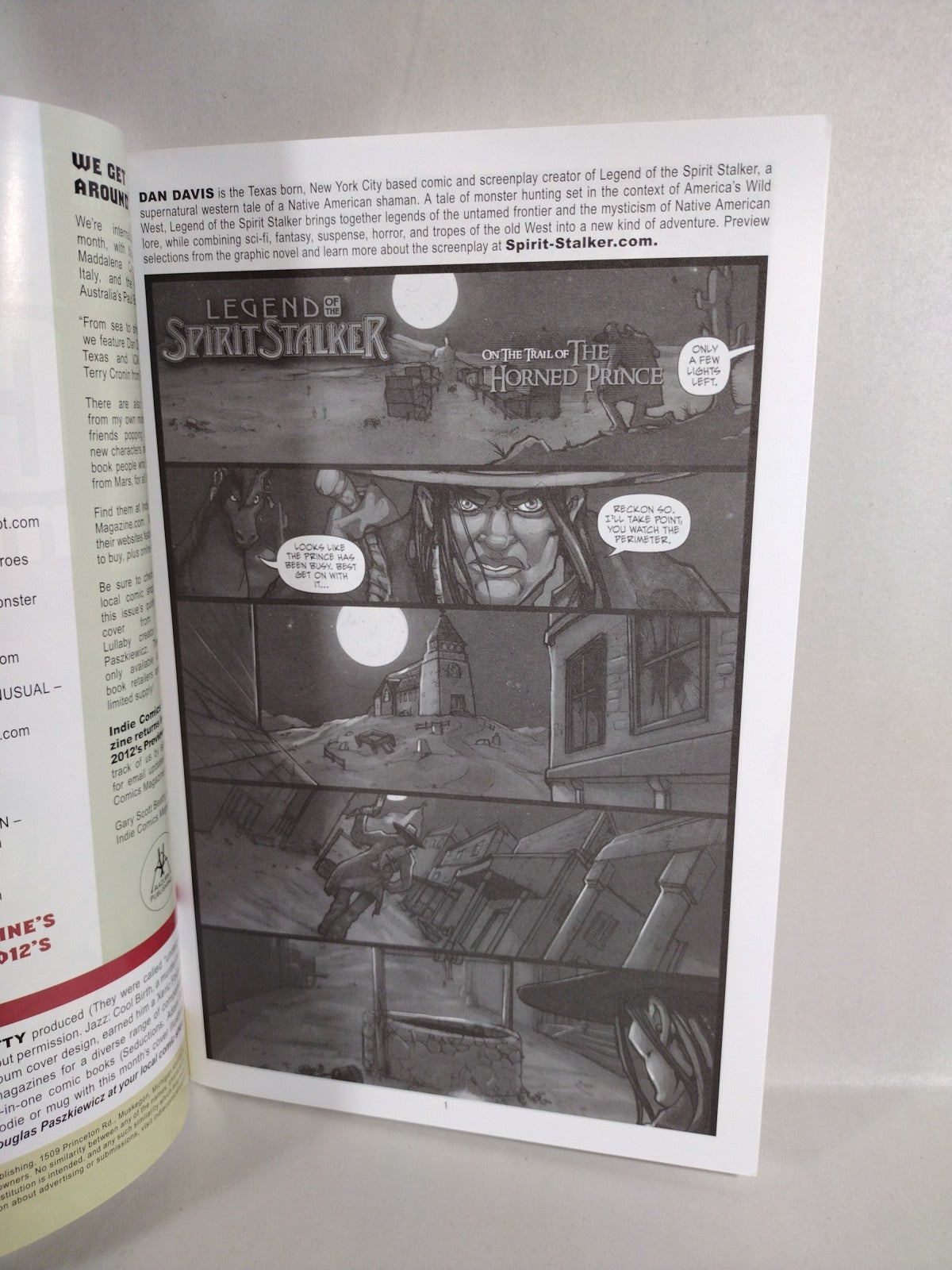 Indie Comics Magazine (2011) Aazurn Lot #1 2 3 4 5 6 Signed Tim Joe Vigil 