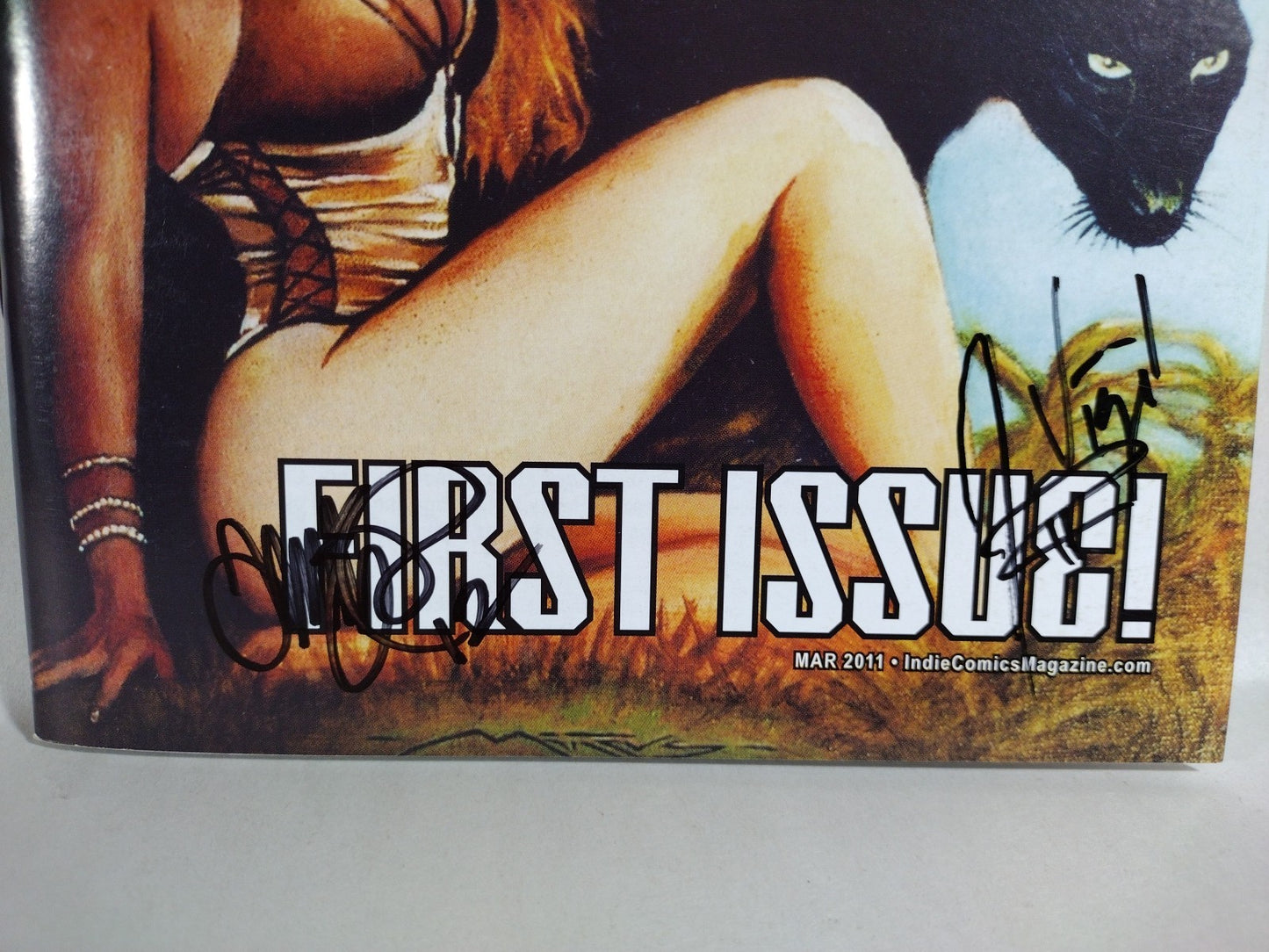 Indie Comics Magazine (2011) Aazurn Lot #1 2 3 4 5 6 Signed Tim Joe Vigil 