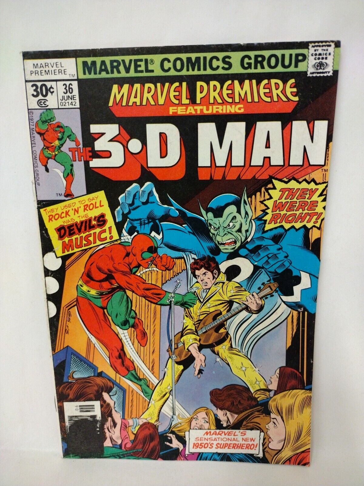 Marvel Premiere (1977) #35 & 36 1st & 2nd Appearance Of 3-D Man Skulls