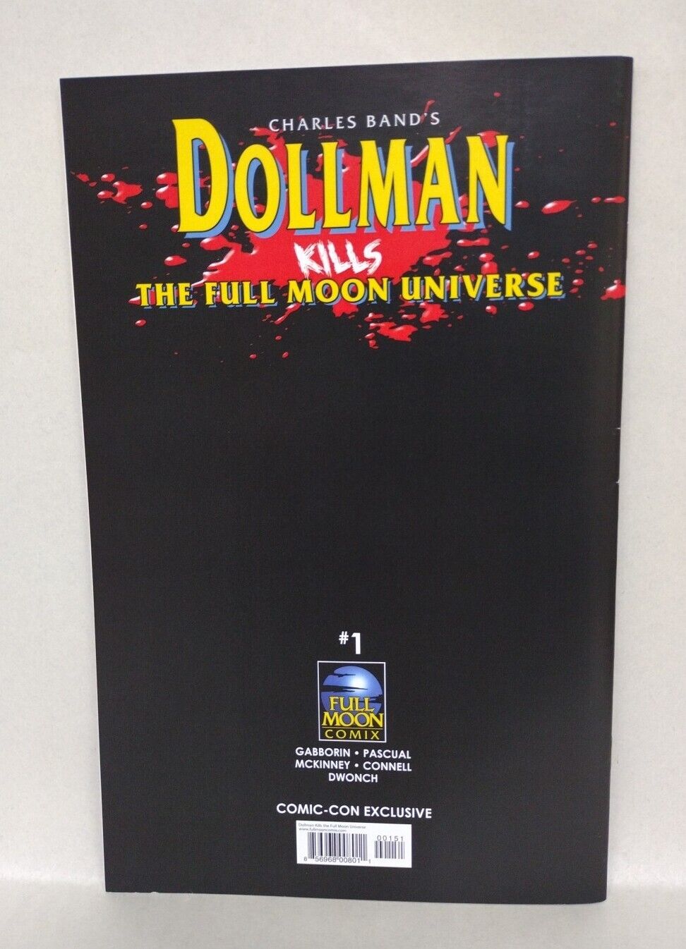 Dollman Kills The Full Moon Universe 1 (2018) Comic SDCC Tony Moore Variant