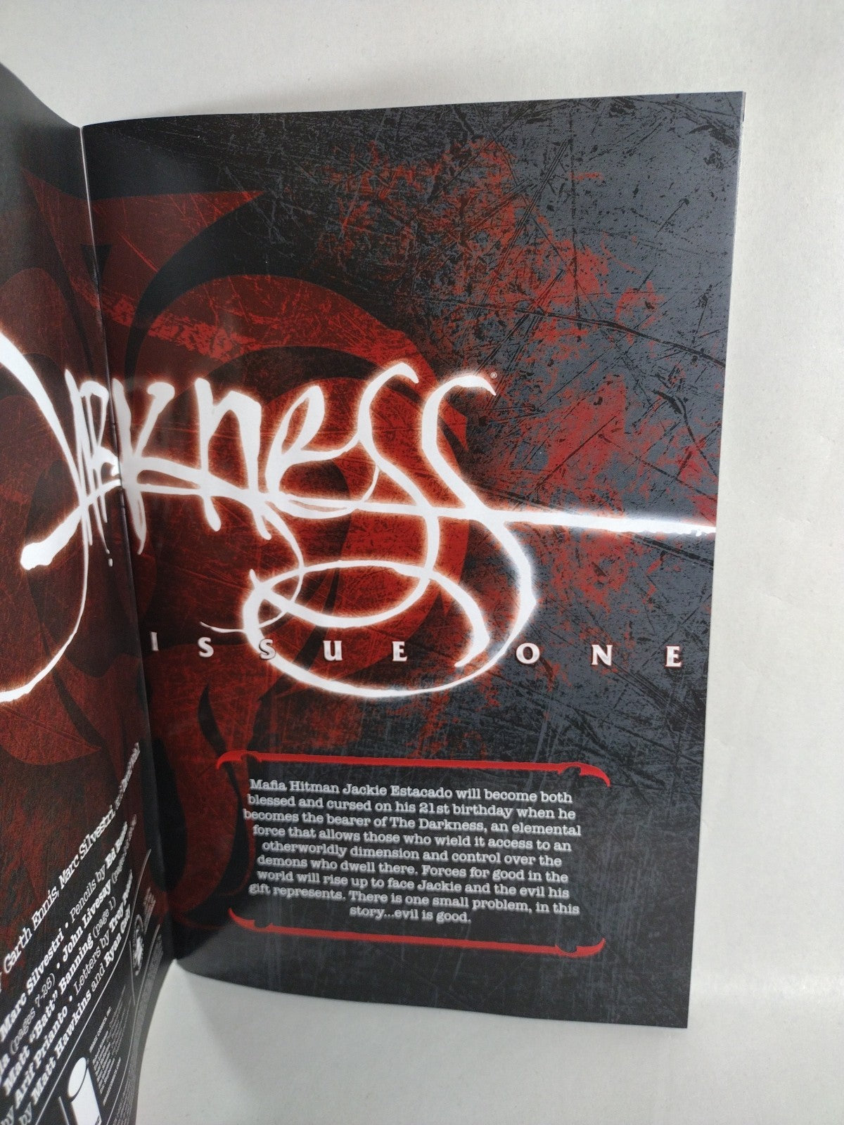 Darkness 1 (2025) Image Top Cow Sketch Cover Variant Comic W Original DCastr Art