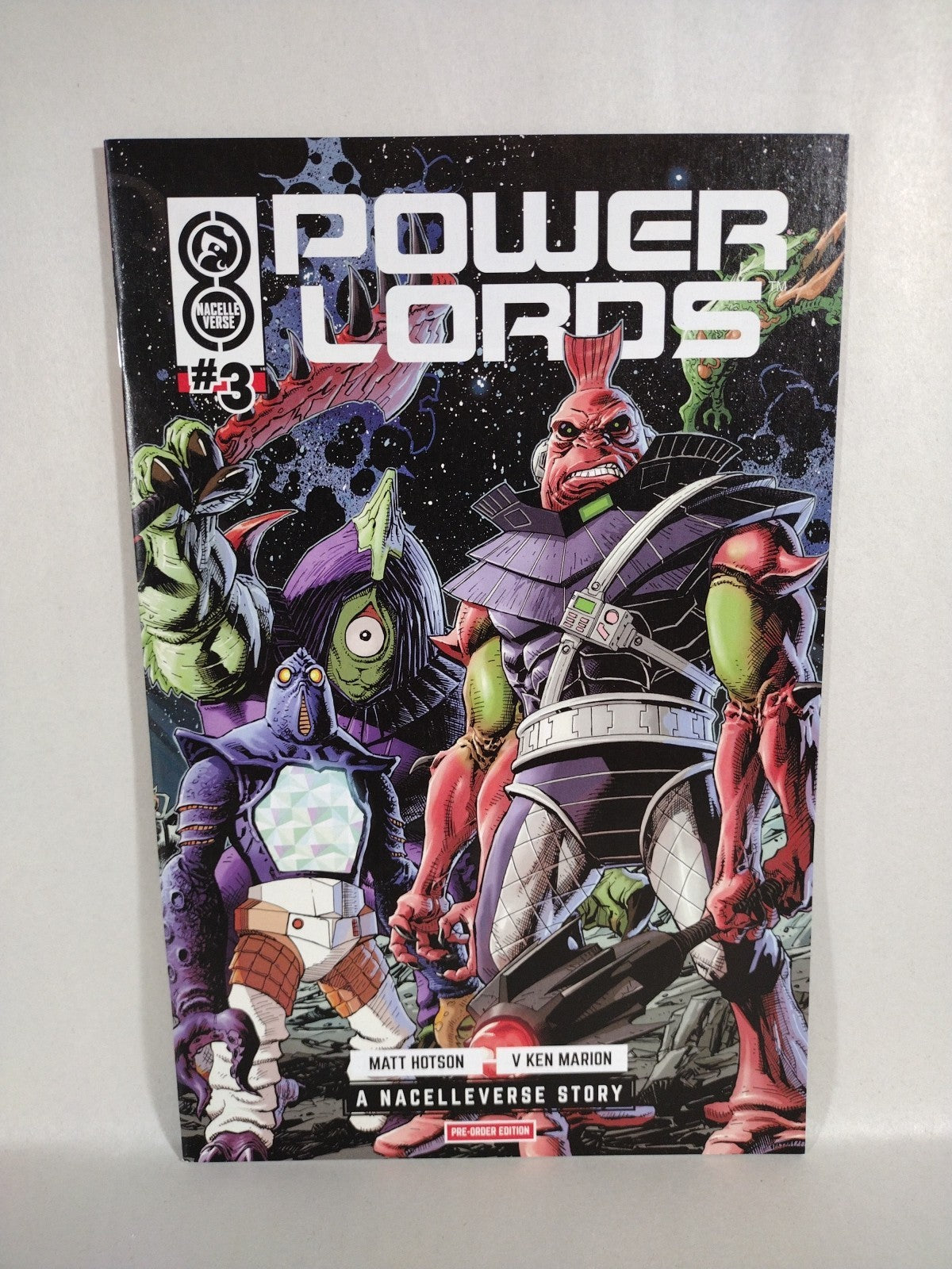 Power Lords Complete Comic Series Set DC 1983 #1-3 Nacelle 2025 #1-3 VF-NM