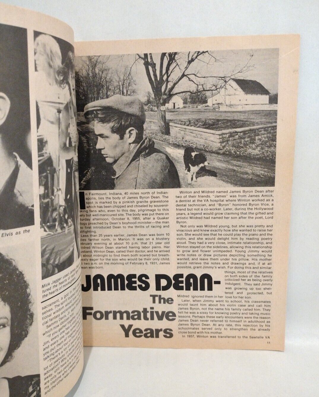 James Dean Magazine (1977) Tempest Publishing Tribute To Rocks Greatest...