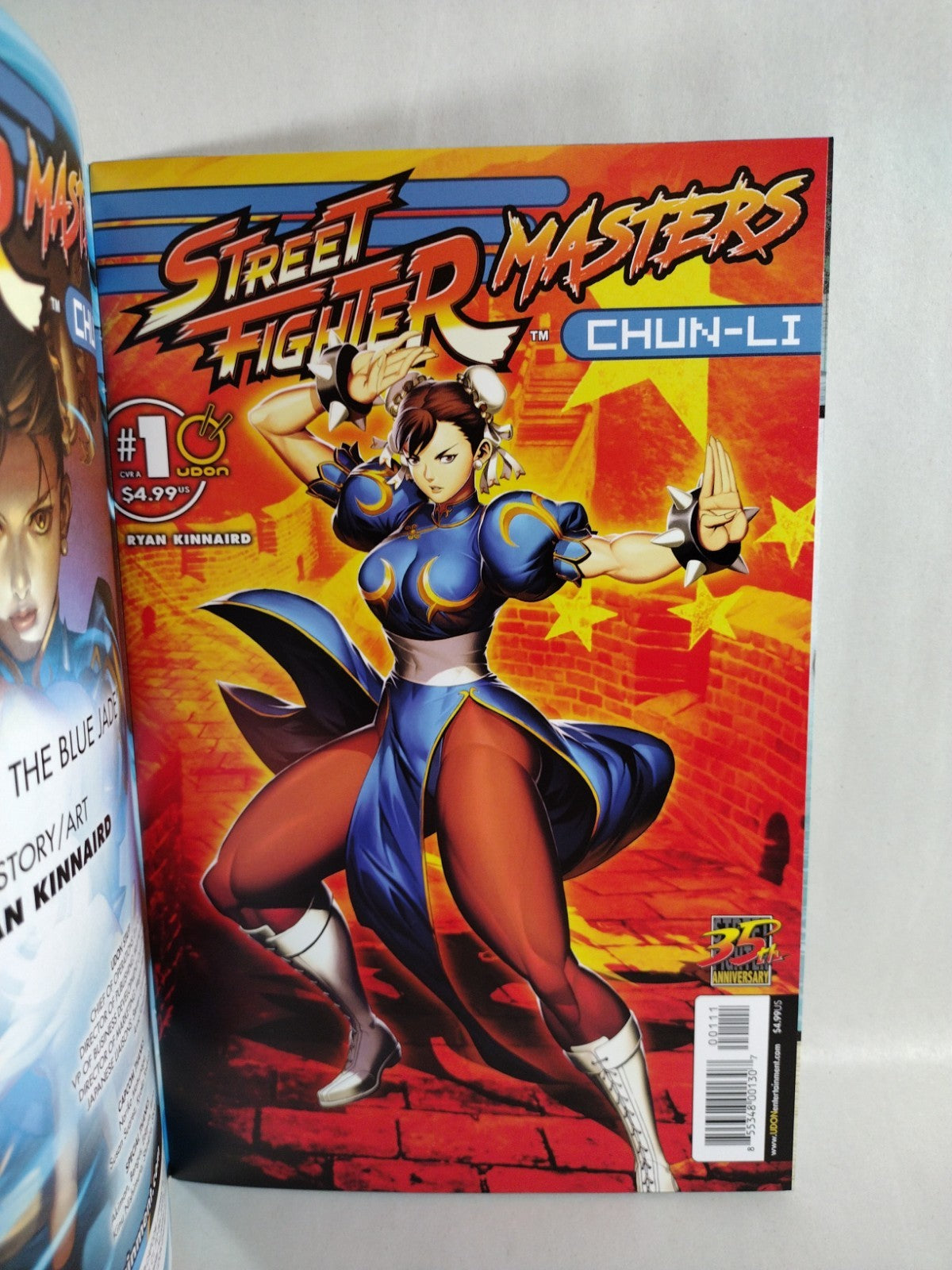 Street Fighter Masters Chun-Li #1 (2022) Udon Blank Sketch Variant Cover NM