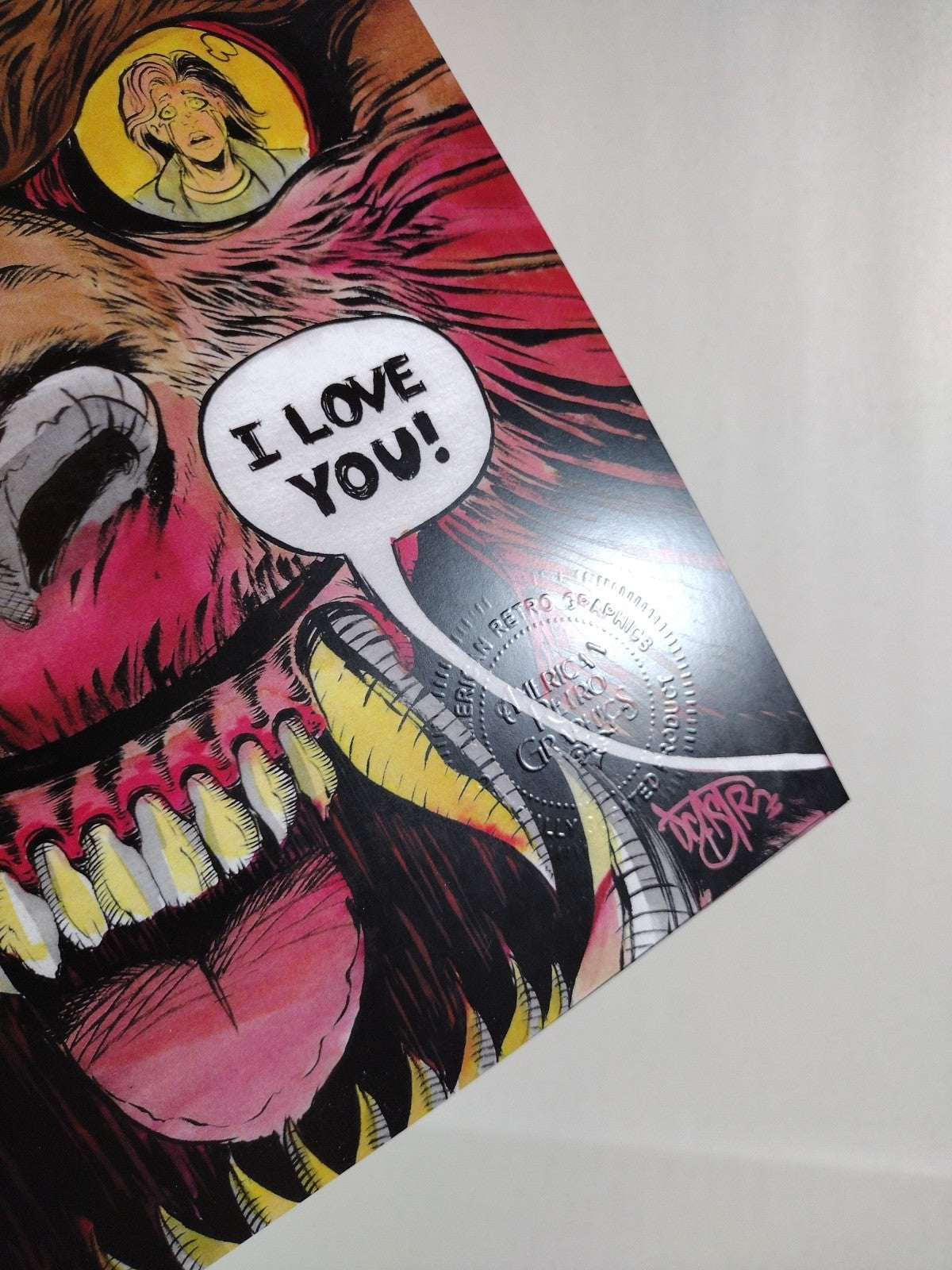 My Werewolf Portfolio Dave Castr Signed #d Art Print Set American Retro Graphics