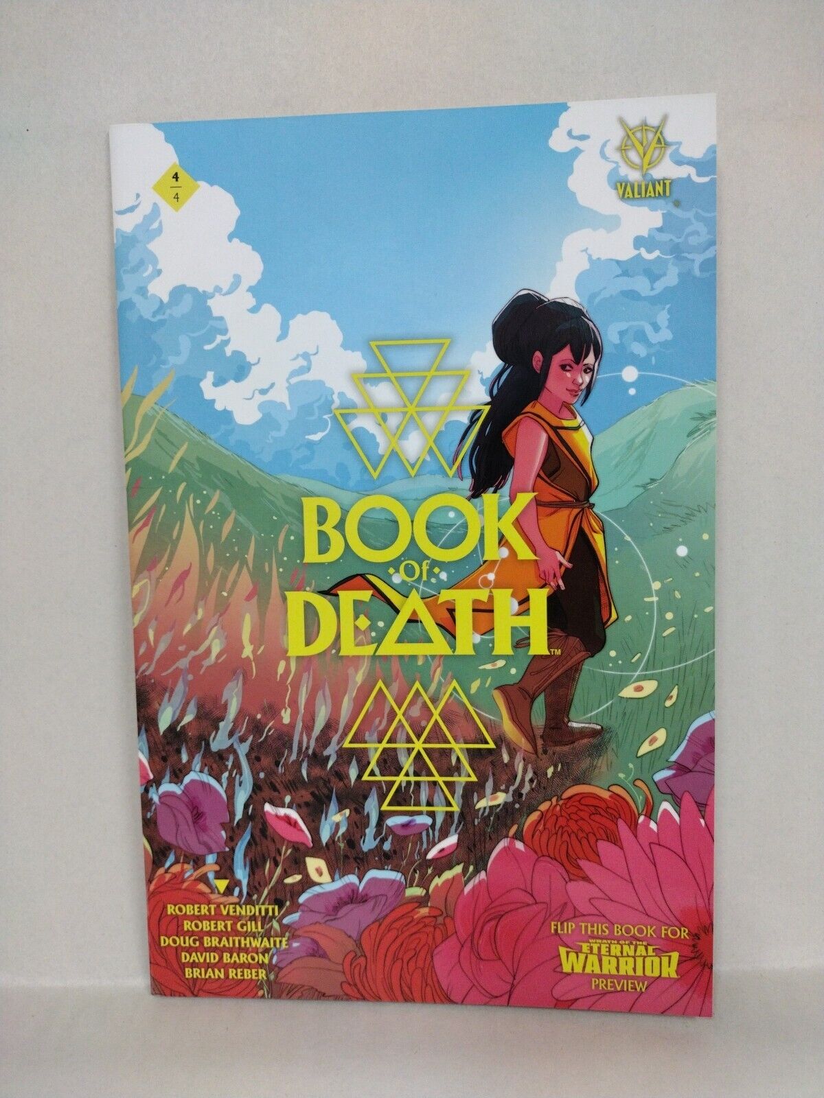 Book Of Death (2015) Complete Valiant Comic Set #1-4 + Fall Of X-O Bloodshot+
