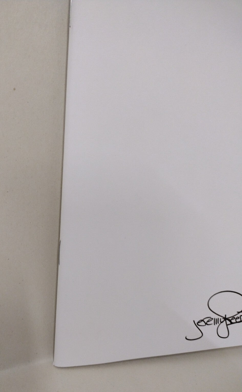 Jeremy Peerboom Sketchbook #3 (2021) Signed Blank Cover Marvel DC MOTU Art 