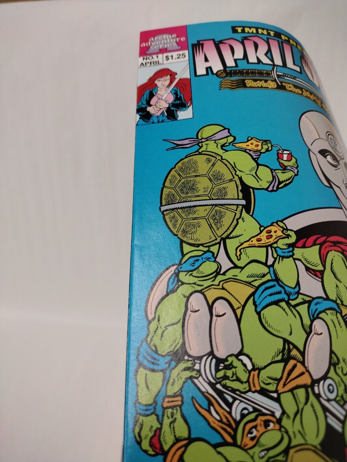 TMNT PRESENTS APRIL O'NEIL (1993) Archie Comic Lot Set  #1 2 May East Saga