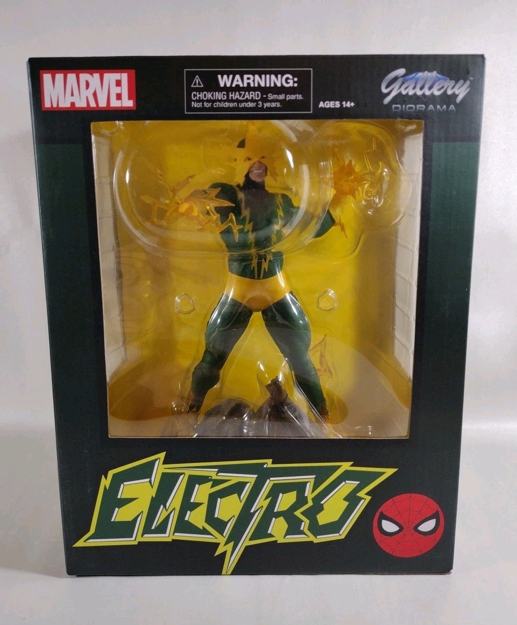 Marvel Gallery Electro 9" PVC Diorama Diamond Select New In Box