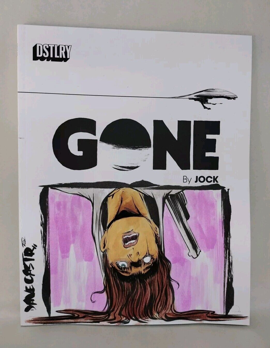 Gone 3 Dstlry 2024 Comic Magazine Sketch Cover Variant W Original Dave Castr Art