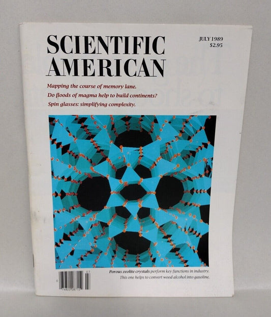 Scientific American V.261 #1 (Jul 1989) Neuroscience Volcanism At Rift VG