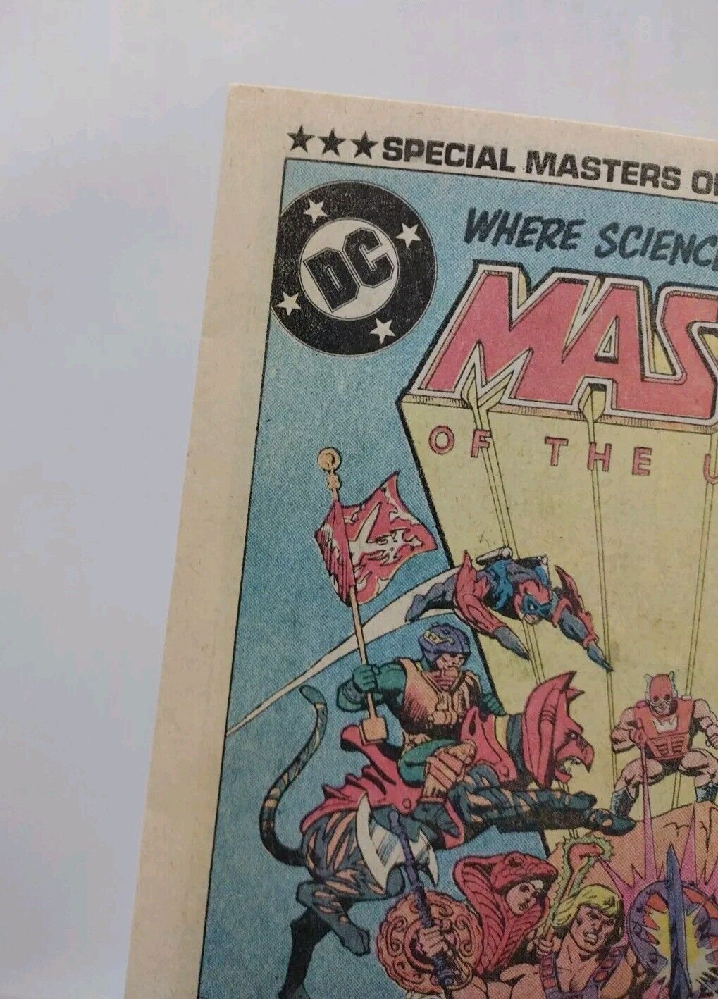 Masters Of The Universe (1982) DC Comics He-Man Preview Superman Appearance