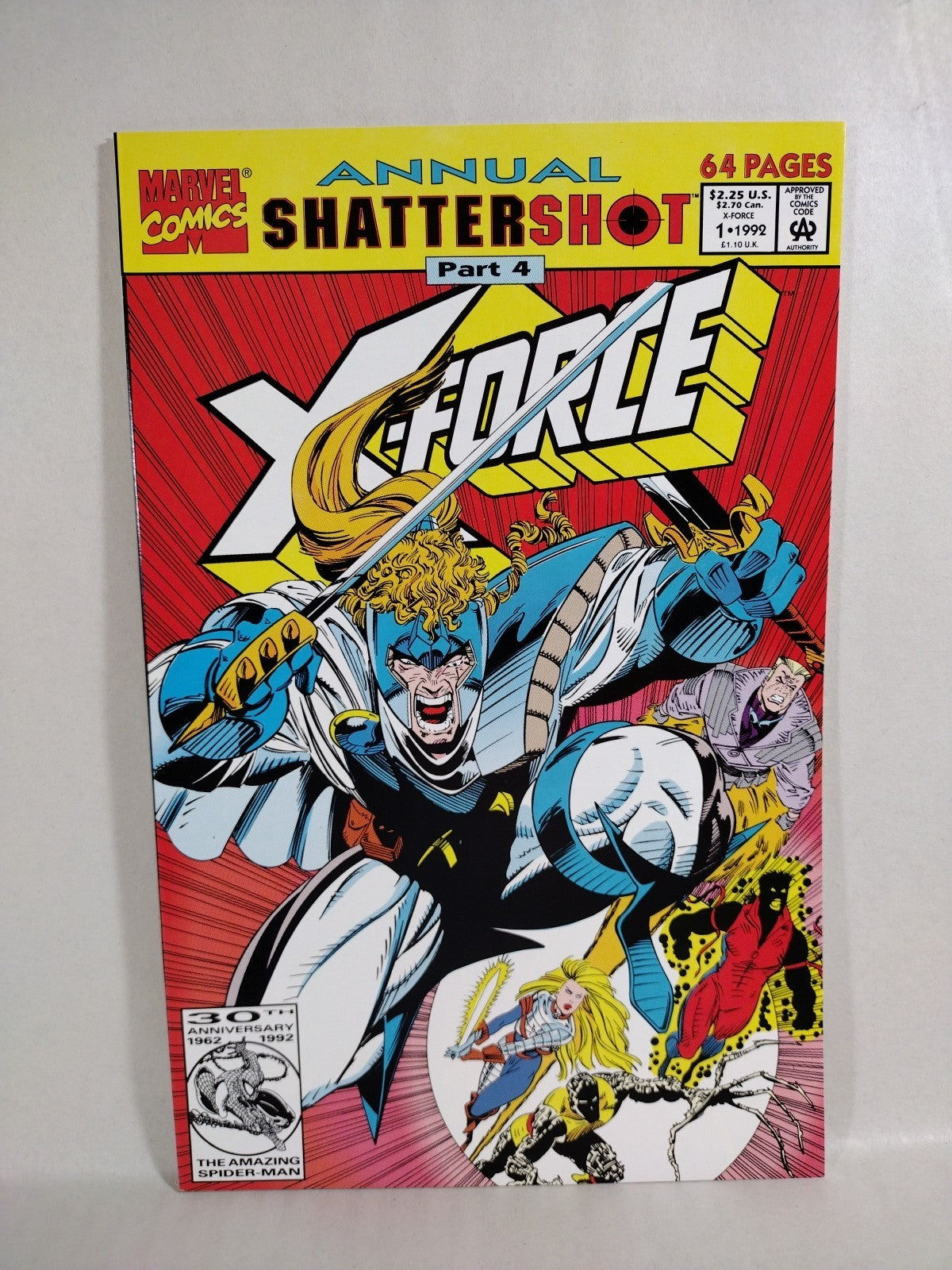 X-Force Marvel Comic Annual #1 2 3 4 5 6 (1992-1997) W Trading Card VF-NM