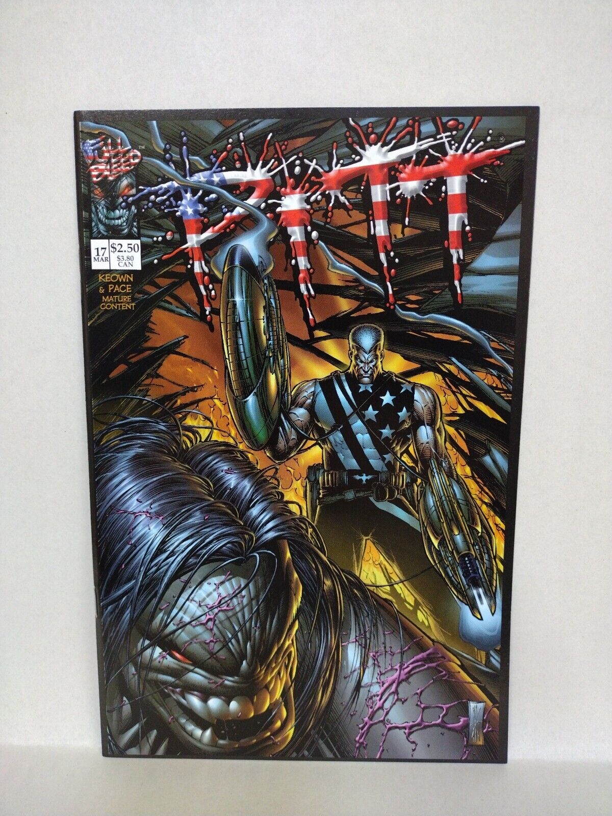 Pitt (1997) Full Bleed Studios Dale Keown Comic Lot Set #16 17 NM