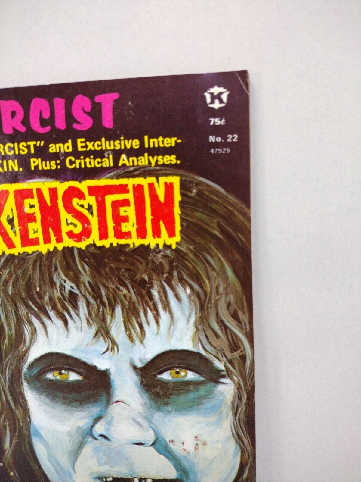 Castle of Frankenstein #22 (1974) Horror Magazine EXORCIST Peter Cushing Intervi