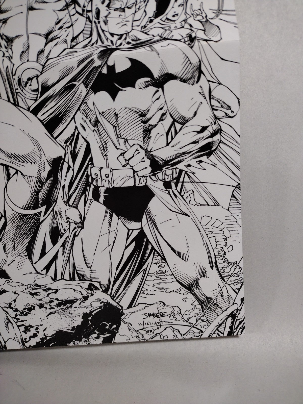 DC Universe (2009) Online Poster Double-Sided Promo Superman Batman 20.5 X 13.5"