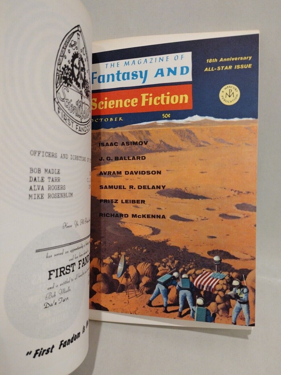 NYCON 3 (1967) Science Fiction Convention Program Lester Del Rey Illustrated 