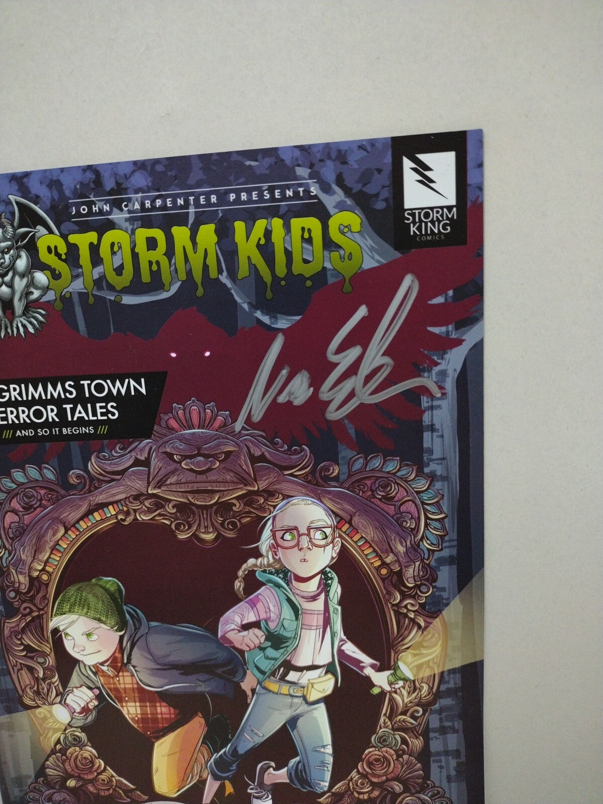 Storm Kids (2019) Storm King Comic Lot Monica Bleue & Grimms Town Terror Signed