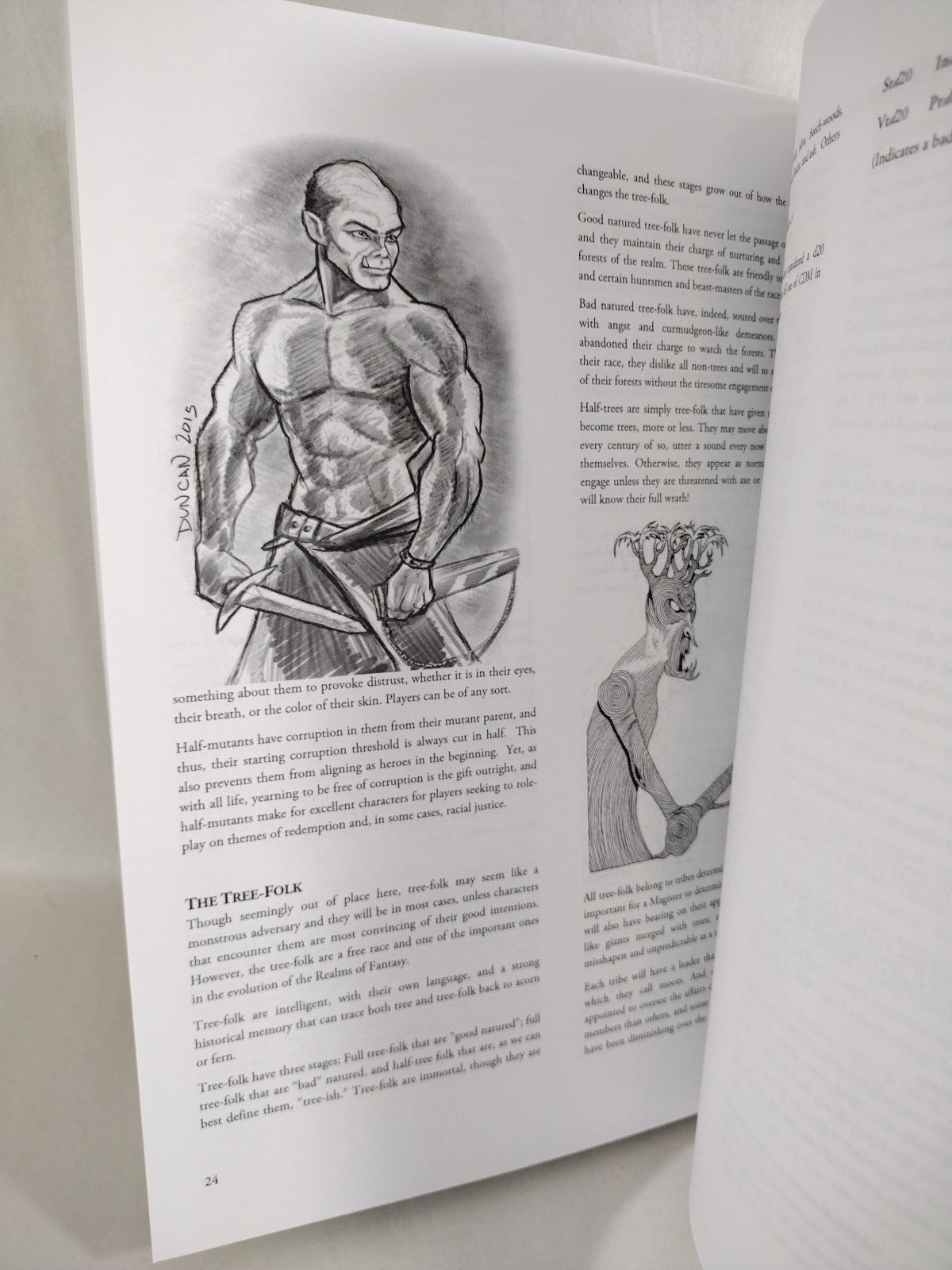 Realms Of Fantasy Monsters & Magic 2015 Sourcebook II w Original Art Mythopoeia