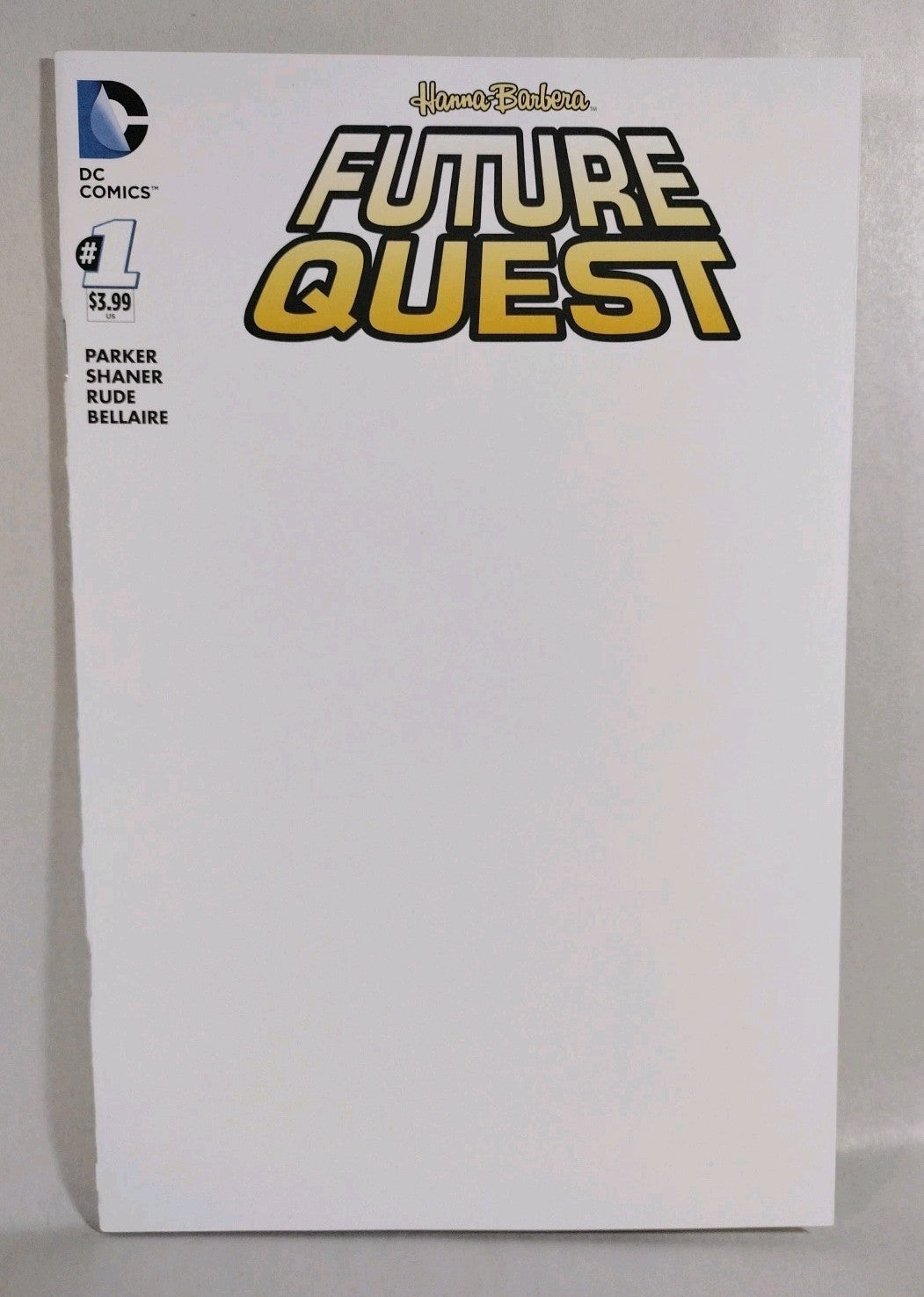 Future Quest #1 (2016) DC Comic Blank Sketch Cover Variant Hanna-Barbera New NM