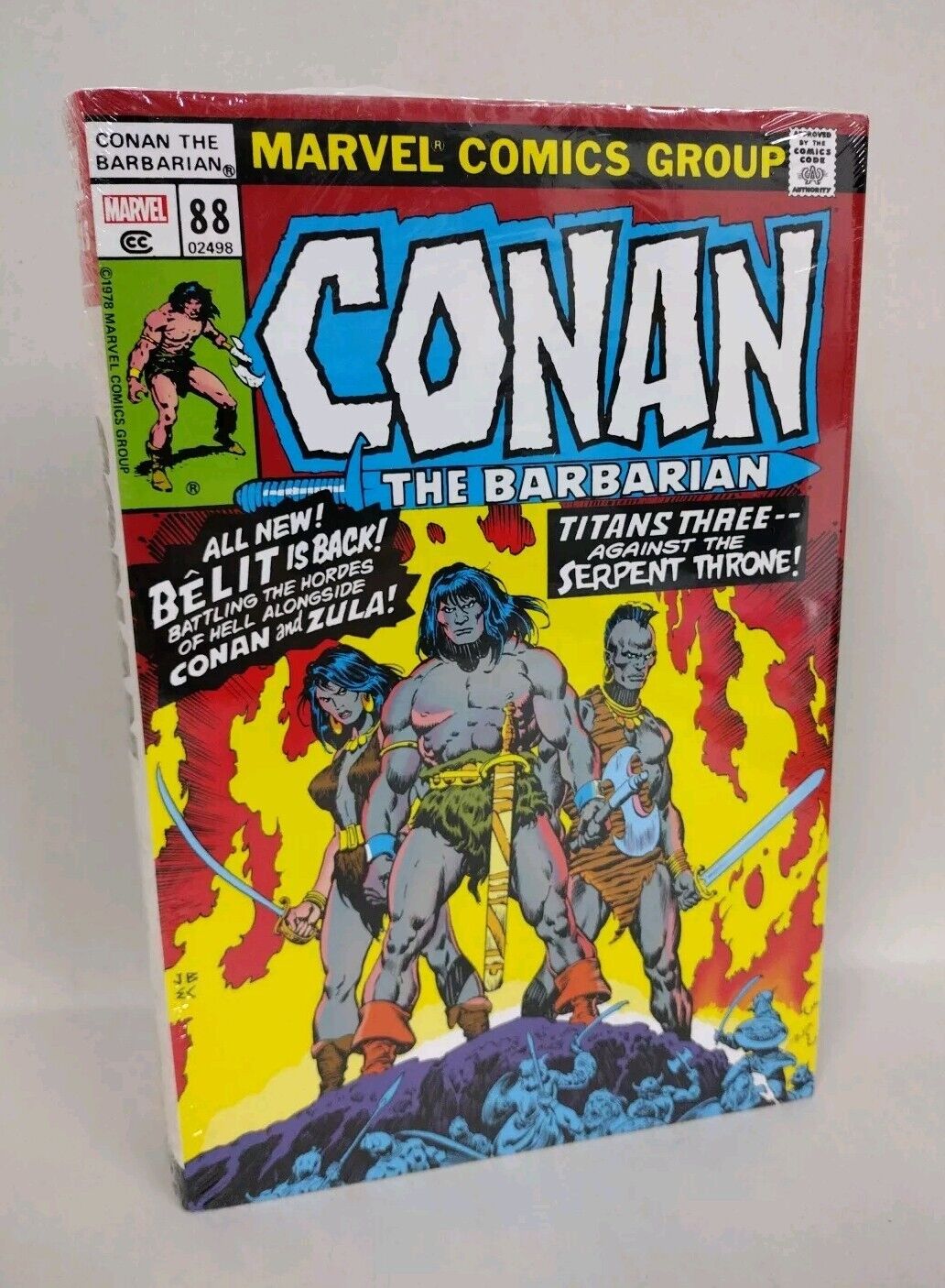 Conan the Barbarian Original Marvel Years Omnibus HC Vol 4 DM Variant New Sealed