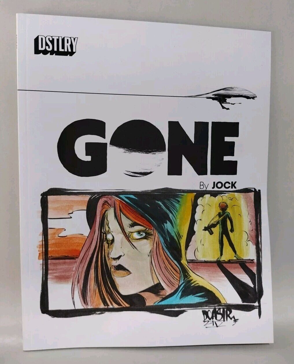 Gone 3 Dstlry 2024 Comic Magazine Sketch Cover Variant W Original Dave Castr Art