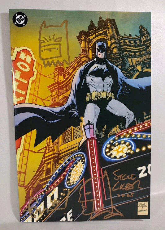 Batman #1 (2025) DC Comic Steve Liber Hollywood Theater Exclusive Variant Signed