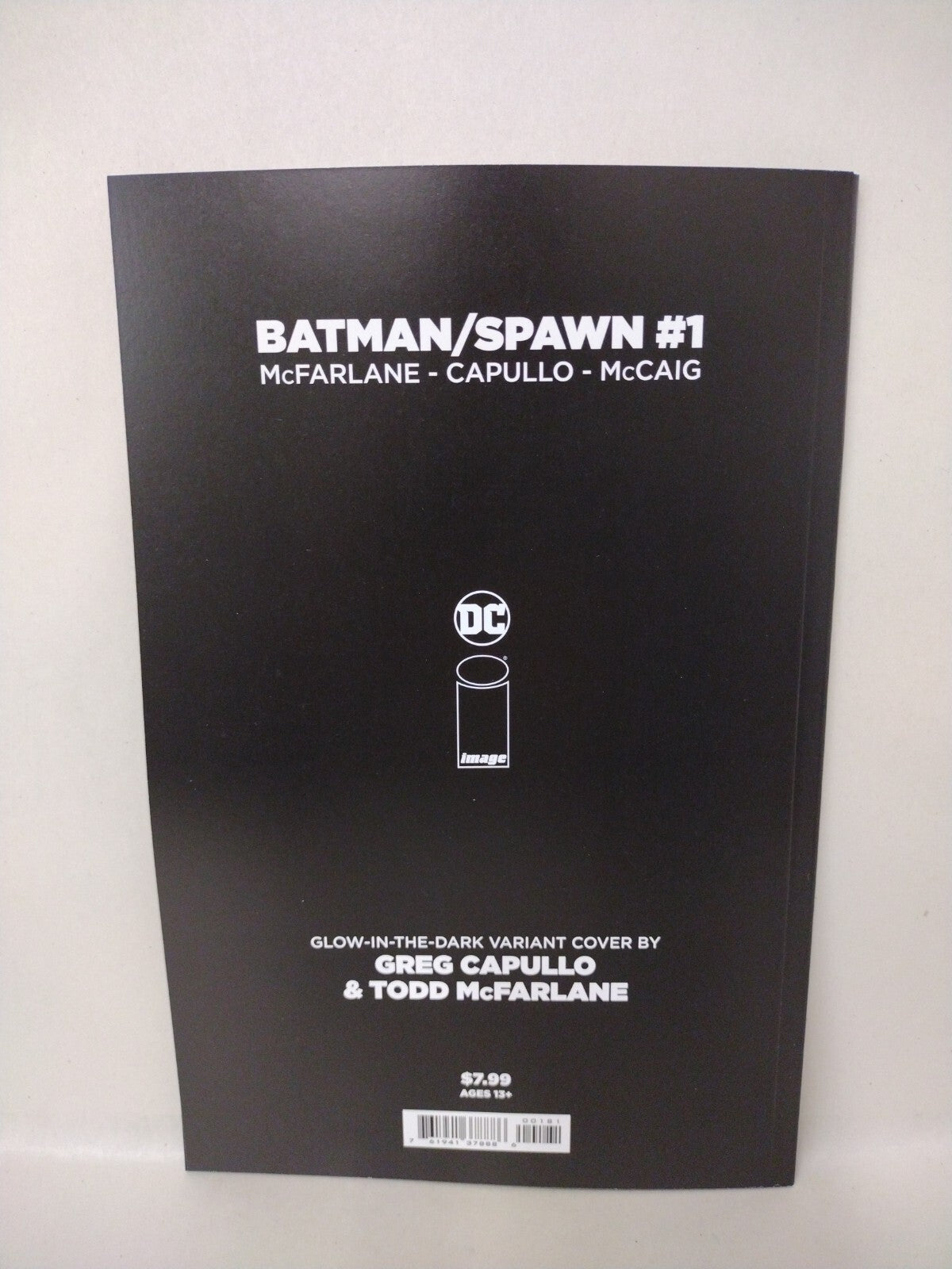 Batman Spawn #1 (2022) Glow in the Dark Cover J  DC Comics 1st Print NM
