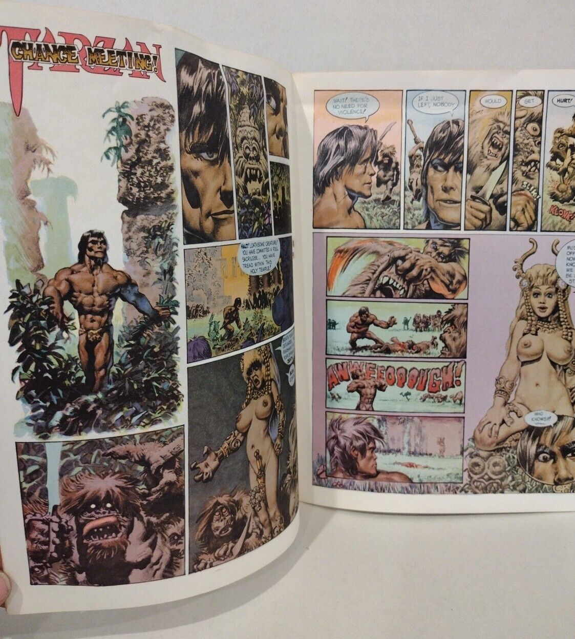 BURROUGHS BULLETIN #34 (1974) Edgar Rice Tarzan Fanzine Richard Corben Cover